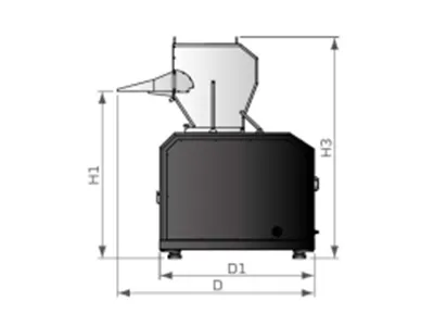 送風機付き粉砕機